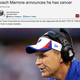 Illustration for article titled Buffalo Bills Publish Report That Head Coach Has "BLANK TYPE OF CANCER"